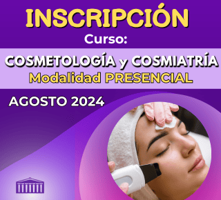 INSCRIPCION COSMETOLOGÍA PRESENCIAL – AGOSTO 2024