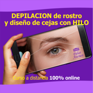 Depilación de rostro y diseño de cejas con Hilo