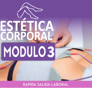 ESTÉTICA CORPORAL – MÓDULO 3/8